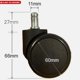 thumbnail image 1 of Casters Silla Oficina 5 Piezas 60 Mm Diámetro Servicio Pesado Casta Universal, 1 of 2