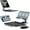 Navy-Stand Set, variant on XIHAMA Compatible for Samsung Galaxy Z Fold 6 5 4 Stand and Keyboard Mouse, Portable Mini Bluetooth Keyboard, Foldable Adjustable Tablet Stand Holder for Desk, with Wireless Mouse and Pen