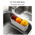 thumbnail image 4 of Pompotops Kitchen Sink Hanging Basket Sink Storage Basket Multi-Function Sink Rack Hanging Basket Clearance, 4 of 8