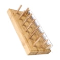 thumbnail image 2 of Yingyy Fly Tying Thread Stand Nature Wood spools.The station can Spool Storage Stable Stand for Fishing, 2 of 6