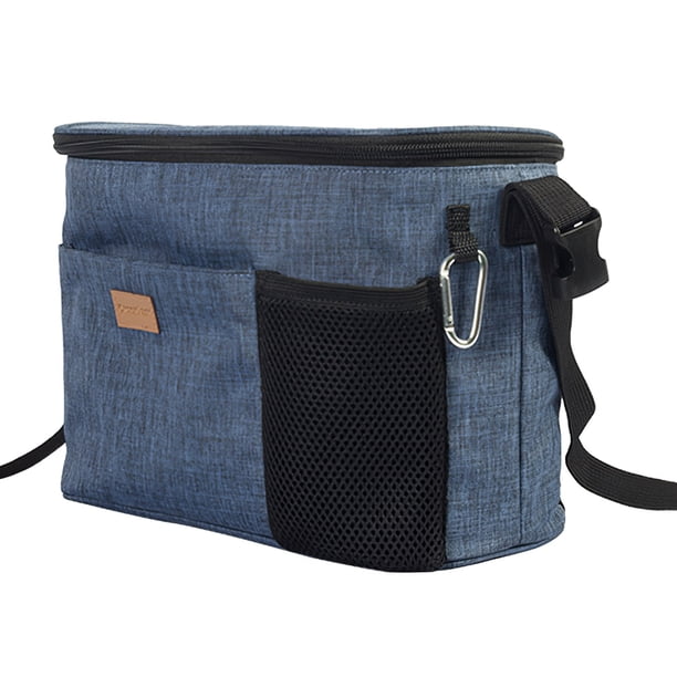 Bolsa De Almacenamiento Para Cochecito De Bebé, Bolsa Colgante Universal Para Cochecito De Bebé, Bolsa De Pañales Para Cochecito De Gran Capacidad Con Correa Para El Hombro seitruly BA000525-00
