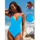 thumbnail image 5 of Traje de baño popvil de una pieza para mujer con control de barriga, 5 of 6