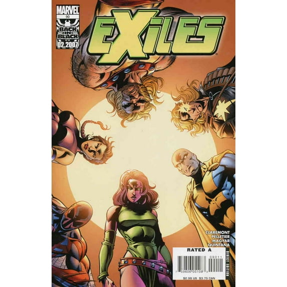 Exiles (Marvel) #90 VF ; Marvel Comic Book