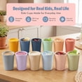 thumbnail image 6 of MASTERCOOK 12-Pack Unbreakable Reusable 8oz Plastic Cups, Stackable BPA-Free Tumblers, 6 of 9