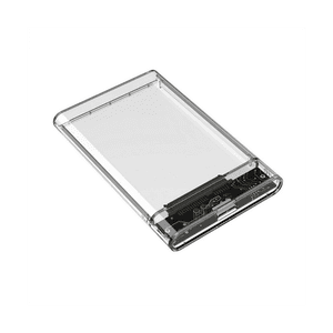 Transparent White HDD Case for Hard Box 2.5 Inch HDD Enclosure SATA to USB 3.0 Type-C 3.1 External Hard Drive Case