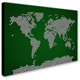 thumbnail image 2 of Trademark Art 'Soccer Balls World Map' Canvas Art by Michael Tompsett, 2 of 3