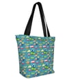 thumbnail image 2 of Fotbe Cars Transportation Pattern Beach Tote,Shoulder Handbag,Spacious Tote Bag,Lightweight Travel Bag,Versatile Shopping Bag, 2 of 9