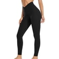 thumbnail image 1 of Pantalones de yoga de cintura alta para mujer - Leggings deportivos para entrenamiento/uso informal - Tejido elástico, todas las estaciones, tallas S-XXL, 1 of 8