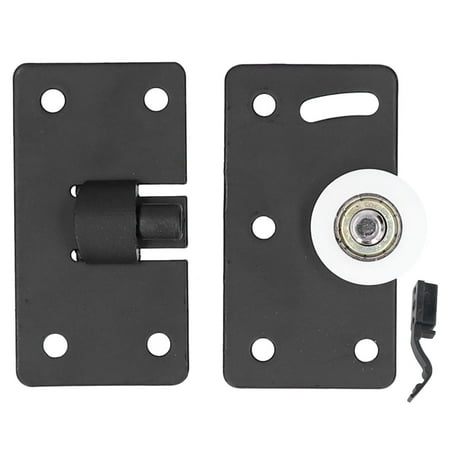 

Sliding Door Wheel Wardrobe Cabinet Closet Furniture Grooved Wheel Sliding Door Hardware silent when sliding
