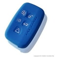 thumbnail image 3 of 2pcs Dobrev 5 Buttons Silicone Case Protector Key Fob Cover Smart Car Remote Holder Fit for Jaguar XK, XKR XF XFR XJ XJL S-Type X-Type F-Type (Blue and red), 3 of 5