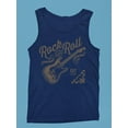 thumbnail image 3 of Rock And Roll Guitar Graphic Tee Tank Top Men's, 3 of 3