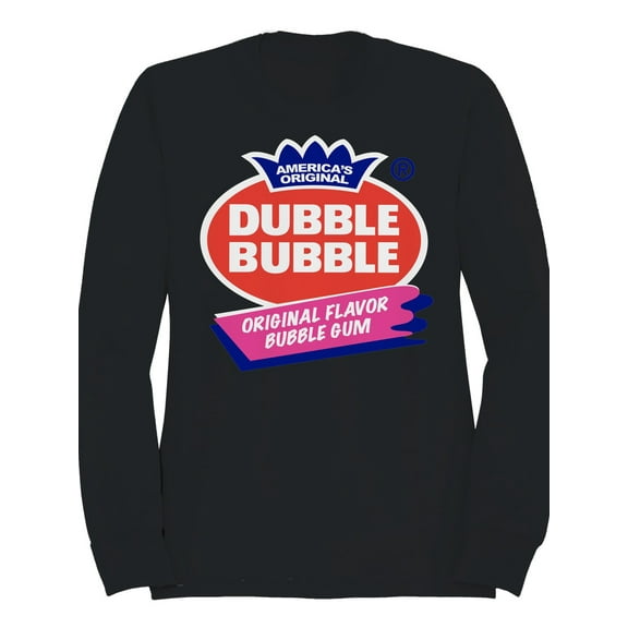 Officially Licensed Dubble Bubble Original Flavor Bubble Gum Logo Men's Sweatshirt
