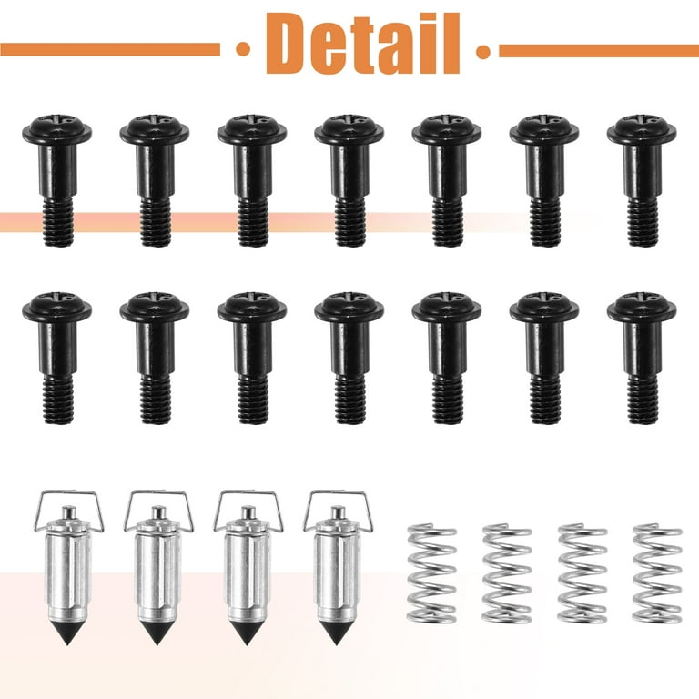 4 Set Motorcycle Carburetor Repair Rebuild Kit Gaskets Jets for