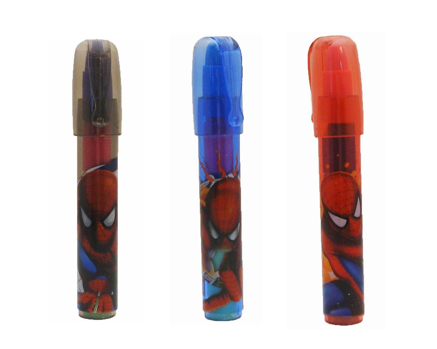 Marvel Spiderman Pocket Pop Eraser 6 Piece