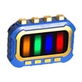 thumbnail image 3 of MERIGLARE Machine de Jeu de Rythme Jeux Portatifs pour Enfants Motricité Fine Boutons à Pression Rapide Jouets de Rythme Appuyer Rapidement Jeu à Pression pour Amateurs de Musique Bleu, 3 of 9