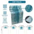 thumbnail image 6 of Teal Coastal Table Runner 72 Inches, Summer Ocean Sea Ombre Starfish Corals Bed Runner Dresser Scarves Tabletop for Indoor Outdoor Parties/Ceremony/Banquet, 13" x 72", 6 of 9