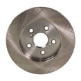 thumbnail image 4 of KarParts360 For Toyota Corolla 2014-2022 Brake Discs Rear | Cast Iron | Natural | 2-Wheel Set | Solid | 5 Pieces Lugs | 10.2 Inches Disc Diameter | Replacement For 4243102250, 4243102200, 4 of 6