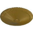 thumbnail image 3 of Ekena Millwork 24"OD x 3"P Shakuras Ceiling Medallion (Fits Canopies up to 5"), Hand-Painted Gold, 3 of 6