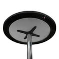 thumbnail image 7 of SEANATIVE Round Fitted Tablecloth Set of 2 Decorative Bar Table Cover Stretch Cocktail Table Topper Cap Table Cloth with Elastic Edged for Outdoor Indoor, Dragonfly Flower Pearl Print Black, 7 of 7