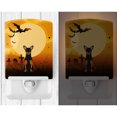 thumbnail image 2 of Caroline's Treasures BB4294CNL Halloween Manchester Terrier Ceramic Night Light, 6x4x3", multicolor, 2 of 2