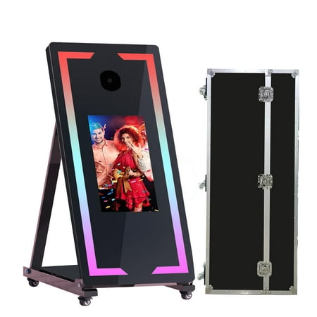 Image of Magic Mirror Photo Booth 65-inch Downloadable Software Christmas Instant Photo Print (Only for DSLR Cameras)