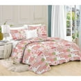 thumbnail image 6 of Couture Home Collection Bright Fun Bohemian Style Patchwork Quilt Set Coverlet Bedspread 3 Piece Set, 6 of 8