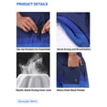 thumbnail image 3 of Mowujeit Mens Swim Trunks with Zipper Pockets Quick Dry Liner Bathing Suit-stripe S, 3 of 9