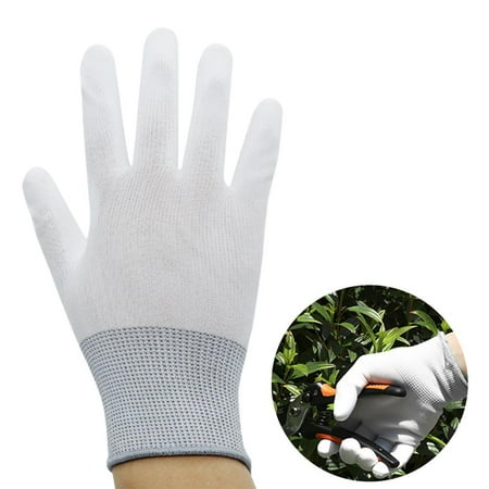 

Anti Static Antiskid Glove PU Coated Safety Work Gloves Lightweight Breathable Working Hand Sleeves