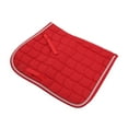 thumbnail image 1 of Soft Breathable All Purpose Saddle Pad with Hand Strap Girth  Durable Lightweight,  Material, Breathable Sponge Padding, 1 of 7