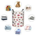 thumbnail image 6 of Balery Birthday Cake Round Laundry Basket with Handles Waterproof Freestanding Laundry Hamper for Clothes Toys in the Dorm and Family-Medium, 6 of 8