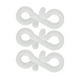 thumbnail image 1 of Holiday Light Hooks, S Shaped Hooks Warm Vibes Dual Ends  For Tree ANGGREK Blanco, 1 of 8