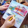 thumbnail image 5 of Uxcell Soft Oil Pastels, Oil Pastel Crayons Vibrant Color Blendable Art Supplies for Painting Drawing Blending Painting Artists Beginners Professional(Black, Pack of 36), 5 of 6