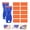 2+50, variant on Plastic Razor Scraper Tool with 20 Blades - Non-Scratch Sticker Decal Label Remover for Car Window, Glass, Stove Top, 3D Printer Bed, Vinyl Adhesive Glue Scraper with Ergonomic Handle