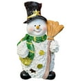 thumbnail image 1 of BINGLI Lighted Christmas Table Decorations, LED Lighting Snowman Tabletop Figurine, Winter Xmas Decor for Home Indoor Kitchen Room Holiday Party (Snowman), 1 of 9