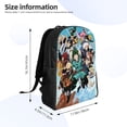 thumbnail image 2 of My Hero Academia Backpack, Anime Travel Laptop Backpack, Casual Daypack For College School, Back To School Gift For Men & Women,Unisex Computer Bag Fits 16 Inch Notebook, 2 of 8
