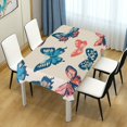 thumbnail image 4 of Yayeee Tablecloths 60" x 90" Rectangle Wrinkle Resistant Party Table Cover, Green Butterflies, 4 of 8