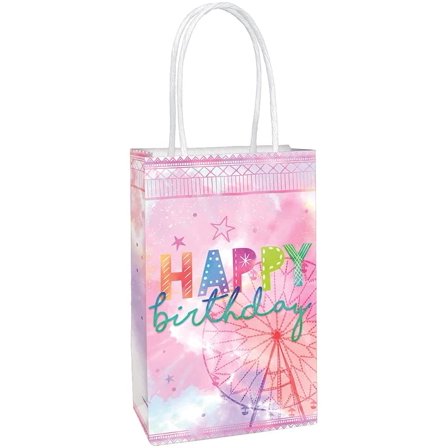 Girl-Chella Circus Birthday Party Favor Kraft Bags