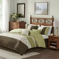 thumbnail image 2 of Gracie Mills Rogelio 7-Piece Comforter Set Embroidered Polyester Dupioni GRACE-3280, 2 of 5
