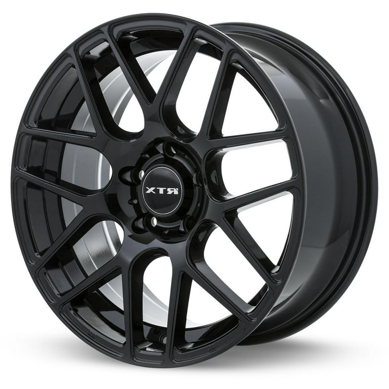 16 Inch Black Rims (Set of 4) for 1993-2023 Subaru Impreza