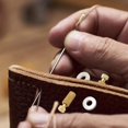 thumbnail image 2 of Handmade Leather Diy Fixed Position Basting Needle Stitching Locking Suture 0--6Mm, 2 of 10