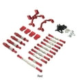 thumbnail image 1 of maskred Stronger Steering Link Rod Steering Linkage Tie Rod For 1/16 WPL C14 Red, 1 of 6