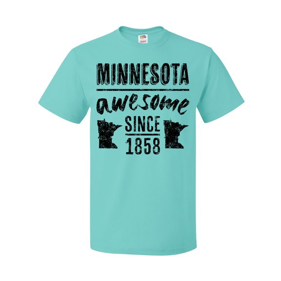 Inktastic Minnesota Awesome Since 1858 T-Shirt