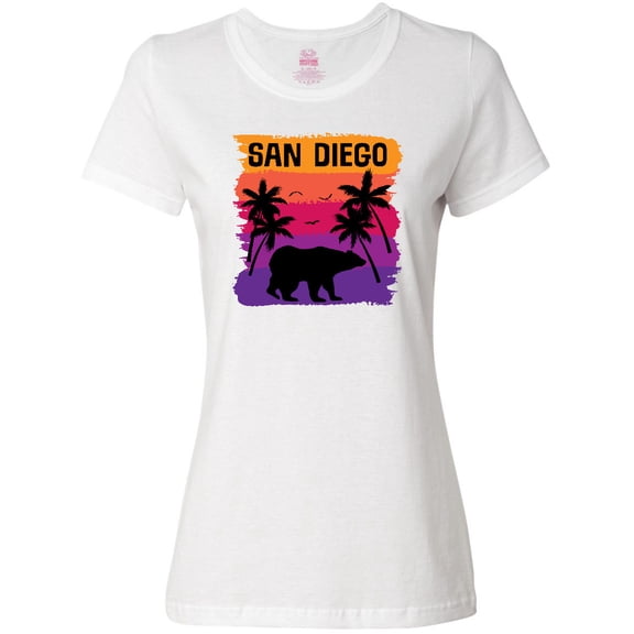 Inktastic San Diego California Sunset Women's T-Shirt