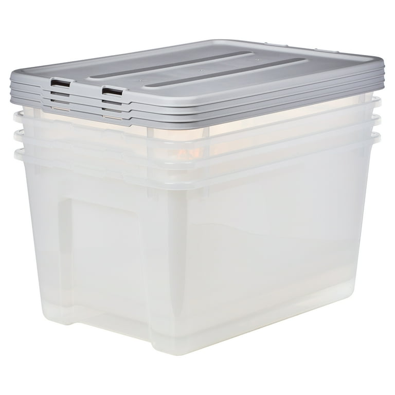 50 quart clear tote sale