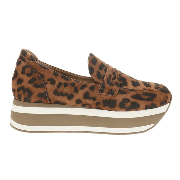 Corkys Womens Sheesh Platform Slip On Loafers Casual Shoes