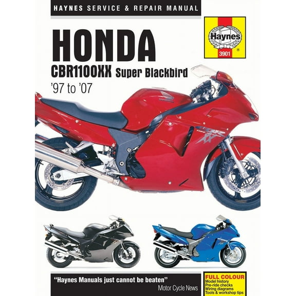 Honda CBR1100XX Super Blackbird (97-07) Haynes Repair Manual ^