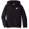 thumbnail image 1 of Sudadera con capucha Nike NSW Pull Over Club para niño, color negro/blanco, talla M, 1 of 5