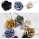 thumbnail image 4 of Xiao Hua Cinturón de flores de rosa para mujer, cinturón decorativo con cadena de flores, cinturón de cuerda para vestido (azul), 4 of 4