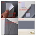 thumbnail image 3 of Projector Screen Fabric 30 40 50 60 Inch Portable Reflective Cloth Projection ,Anti-Crease, 3 of 6