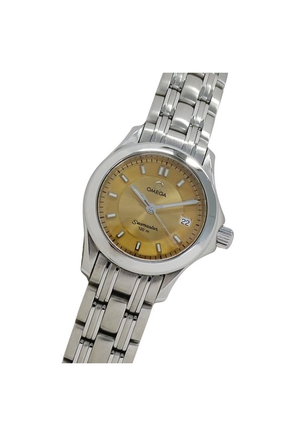 Pre-Owned Omega Seamaster 2581.62 Women's Watch, Brand Name, 120m Water Resistant, Date, Quartz...